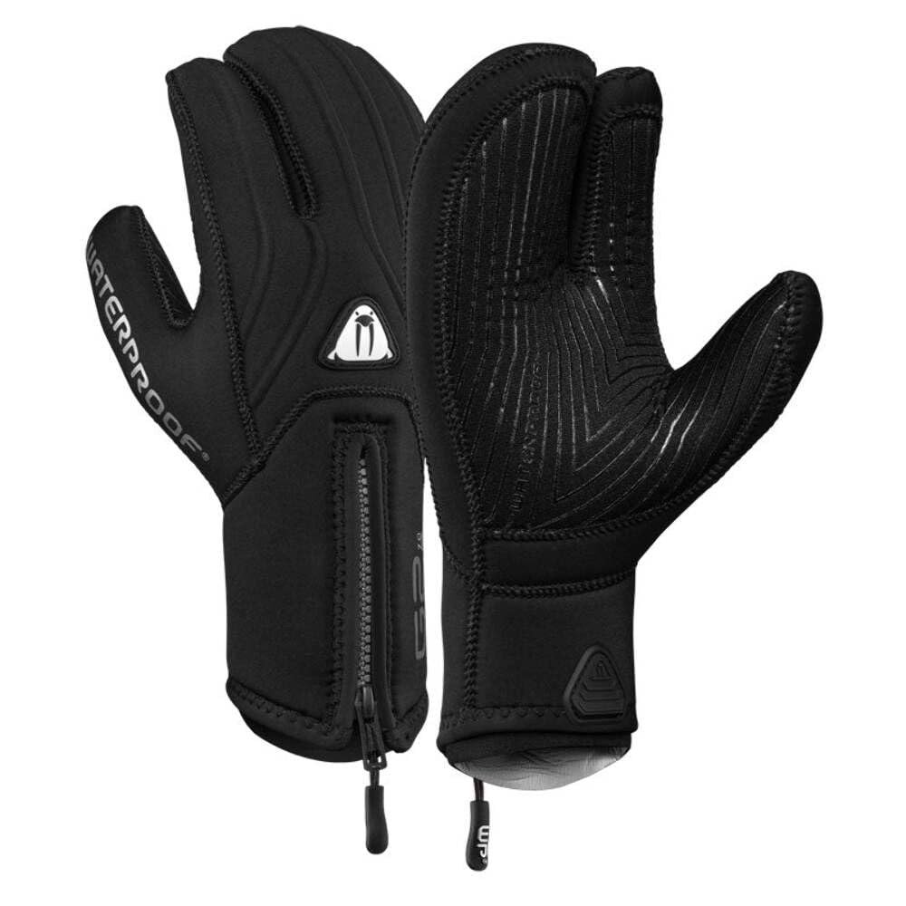 WATER PROOF FACING REALITY Waterproof G2 7mm 3 Finger Polar Evoluted Dive Gloves, Large
