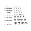CLENEA Bicycle Carbon Steel Loose Loose Ball Bearing for Mid Shaft Mountain Bike Road Bike Accessories 144/20pcs (Color : 6.35mm 80pcs) view 4