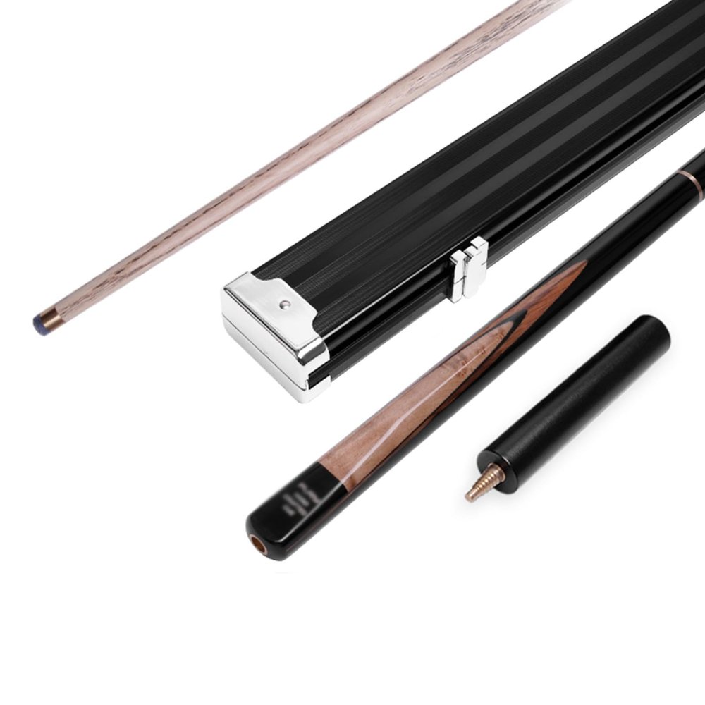 HYQHYX Billiard cue Sticks Set Billiard cue Sticks 18oz Chinese Snooker 145cm Billiard cue Set, 3/4 Split cue, 9.8mm/11.5mm, with Box and Various Accessories(Color:d,Size:9.8mm)