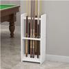 REMYS Billiard Cue Rack Floor Stand, Wood Large Capacity Pool Cue Holder for Outdoor/Gymnasiums, Wood Grain Surface (Color : 12 Holes) view 1