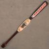 28"/ 32 oz Brown Heavy Weight Two Handed Baseball & Softball bat with Solid Pro Maple Wood for to Improve Strength, bat Speed, Overall Swing Trainer and Adult in Barrel Size 2.25 with Flame Work view 4