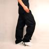 Prime Sale Baggy Cargo Pants for Men 2023 Casual Loose Multi Pockets Camouflage Trouser Lounge Buckle Zipper Camo Sweatpants Pants for Men Black 2X view 2