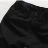 Prime Sale Baggy Cargo Pants for Men 2023 Casual Loose Multi Pockets Camouflage Trouser Lounge Buckle Zipper Camo Sweatpants Pants for Men Black 2X view 4