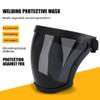 PHILISENMALL Unisex Windproof Full Face Shield Breathable Anti-fog Head Cover for Protection Health view 3