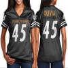 Custom Football Jersey Personalized Team Name & Number Custom Woman Replica Jerseys Design 03 view 2