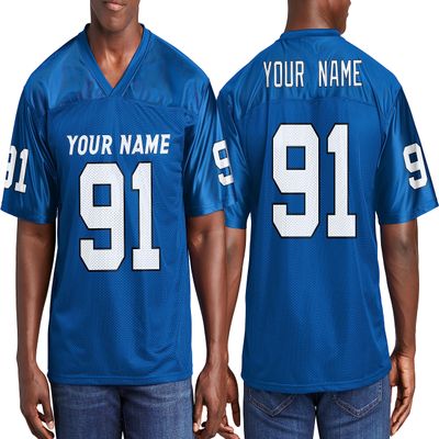 Custom Football Jersey Personalized Team Name & Number Custom Men Replica Jerseys Design 15