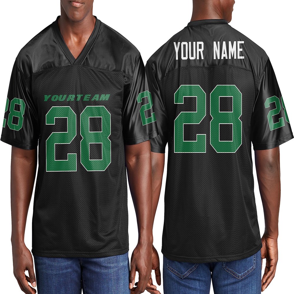 Custom Football Jersey Personalized Team Name & Number Custom Men Replica Jerseys Design 01