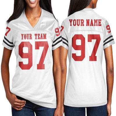 Custom Football Jersey Personalized Team Name & Number Custom Woman Replica Jerseys Design 18
