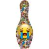 Emoji Official Size and Weight Bowling Pin (Laugh & Cry) view 2