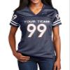 Custom Football Jersey Personalized Team Name & Number Custom Woman Replica Jerseys Design 26 view 3