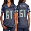 Custom Football Jersey Personalized Team Name & Number Custom Woman Replica Jerseys Design 28 view 2