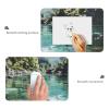 Durable and Washable Lake Designed Mouse Pad 35.5 x 16 Inch, Non-Slip Rubber Base, Ideal for Easy Typing and Gaming view 3