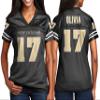 Custom Football Jersey Personalized Team Name & Number Custom Woman Replica Jerseys Design 31 view 2