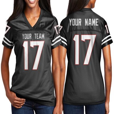 Custom Football Jersey Personalized Team Name & Number Custom Woman Replica Jerseys Design 04