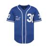 Bel Air Jersey Shirt Sleeve Benny 'The Jet' Rodriguez #30 The Sandlot Legends T Shirt 3D Print Fashion Baseball Jersey S-3XL(30 Rodrigue Blue,Small) view 3