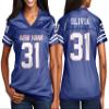 Custom Football Jersey Personalized Team Name & Number Custom Woman Replica Jerseys Design 13 view 2