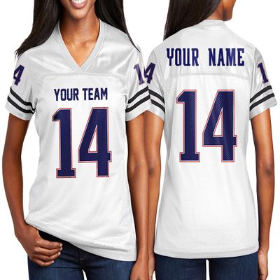 Custom Football Jersey Personalized Team Name & Number Custom Woman Replica Jerseys Design 20