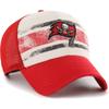 47 Men's Cream Tampa Bay Buccaneers Breakout MVP Trucker Adjustable Hat view 2