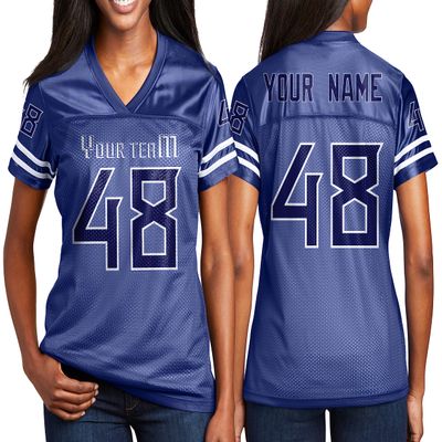 Custom Football Jersey Personalized Team Name & Number Custom Woman Replica Jerseys Design 12