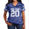 Custom Football Jersey Personalized Team Name & Number Custom Woman Replica Jerseys Design 17 view 3