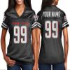 Custom Football Jersey Personalized Team Name & Number Custom Woman Replica Jerseys Design 32 view 1