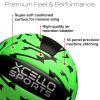 Xcello Sports Volleyball 6 Pack with Pump ASST-5 (Green/Blue Lightning) view 3