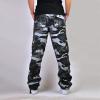 Sweat Pants Baggy Cargo Pants for Men 2023 Casual Loose Multi Pockets Camouflage Trouser Lounge Buckle Zipper Camo Sweatpants Mens Pants Casual Relaxed Fit Summer Blue 2X view 4