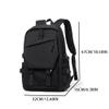 15-inch Nylon Waterproof Backpack Trendy Travel Bag High Capacity with Side Pockets Daily Bag for Men Women (Pink) view 2