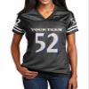 Custom Football Jersey Personalized Team Name & Number Custom Woman Replica Jerseys Design 09 view 3
