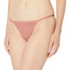 DKNY Women's Active Comfort String Thong Underwear - Rosewood, Small view 1