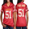 Custom Football Jersey Personalized Team Name & Number Custom Woman Replica Jerseys Design 29 view 1