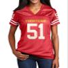 Custom Football Jersey Personalized Team Name & Number Custom Woman Replica Jerseys Design 29 view 3