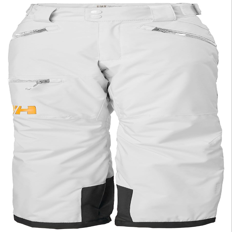 Helly-Hansen Junior Unisex Elements Ski Pants, 001 White, 16
