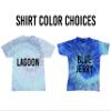 Personalized Birthday Boy Tie Dye T-Shirt - Customizable Name and Age on Back - Toddler, Youth, and Adult Sizes Tie-Dye Tee Shirt, Lagoon or Blue Jerry (Adult 2XL, Blue Jerry) view 4
