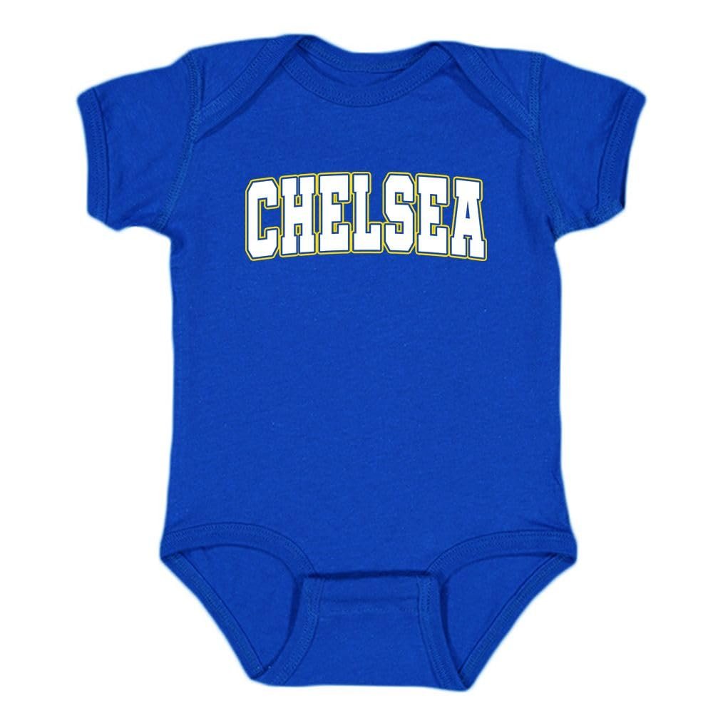 Chelsea - World Retro Club Kid's Bodysuit for Soccer Fans (Royal, 6M)