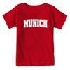 Munich - World Soccer Retro Club Kid's Fan T-Shirt (Red Shirt, 2T) view 1