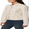 Buffalo David Bitton Womens Classic Denim Jacket (as1, alpha, m, regular, regular, Eggshell) view 2