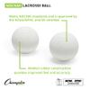 Champion Sports Lacrosse Balls Official Size Equipment for Professional, College & High School Games, Practices & Recreation, NOCSAE, NCAA, NFHS & SEI Certified, 12-Pack, White view 2
