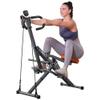 BODY RHYTHM Squat Machine for Home Gym, Squat Assist Trainer, Rowing Machine for Full Body Workout, 220 LBS Loading Capacity (Black) view 1