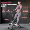 BODY RHYTHM Squat Machine for Home Gym, Squat Assist Trainer, Rowing Machine for Full Body Workout, 220 LBS Loading Capacity (Black) view 2
