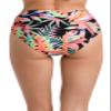 La Blanca Women's Twist Front High Waist Bikini Bottom, Black//Best Escape, 4 view 2