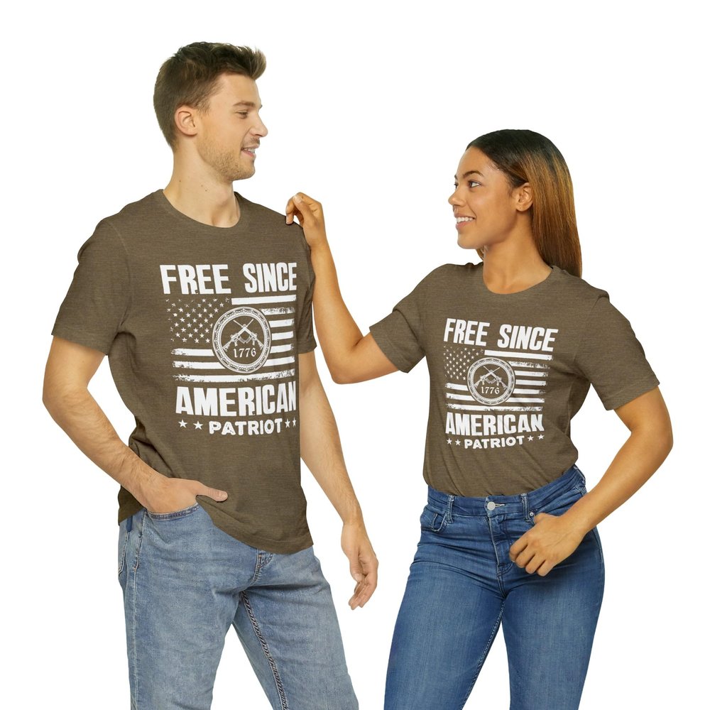 Free Since 1776 Heather Olive/M