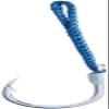 BKK SF REEFMASTER NP Long Assist Hook | 4/0 | 3-Pack | 3X | Saltwater Bright Tin Coating | Needle Point | Glow Epoxy view 1