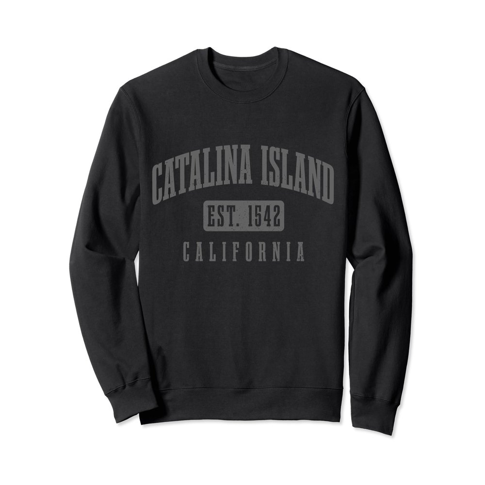 Catalina Island California Est. 1542 Vintage Sweatshirt