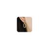 Chain Link Earrings for Women Paperclip Earrings Gold Earrings for Women Trendy Paperclip Square Chain Dangle Hoops Earrings Jewelry Gifts view 1