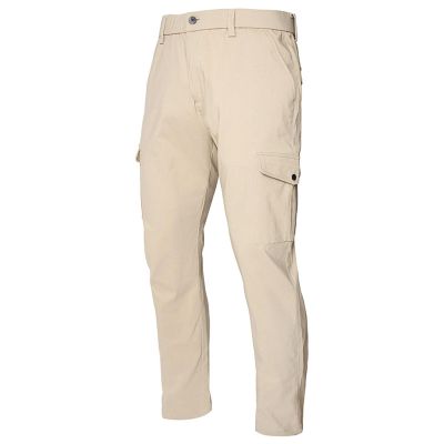 Muscularfit Going Out Pants Tactical Pants for Men Stretch Solid Cotton Cargo Pant Causal Multi Pockets Buckle Zipper Sweatpants Trousers Cargo Pants for Men Camo Relaxed Fit Khaki M