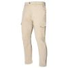 Muscularfit Going Out Pants Tactical Pants for Men Stretch Solid Cotton Cargo Pant Causal Multi Pockets Buckle Zipper Sweatpants Trousers Cargo Pants for Men Camo Relaxed Fit Khaki M view 1