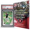 Derek Jeter PSA Graded Card Mystery Power Pack - 1 PSA Graded Derek Jeter Card and 2 Packs of Cards Per Pack - Amazon Exclusive