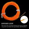 Riverruns Fly Fishing Floating Line with Welded Loop Weight Forward Fly Lines 85FT WF4 5 6 7F (Single Orange, WF6F) view 4