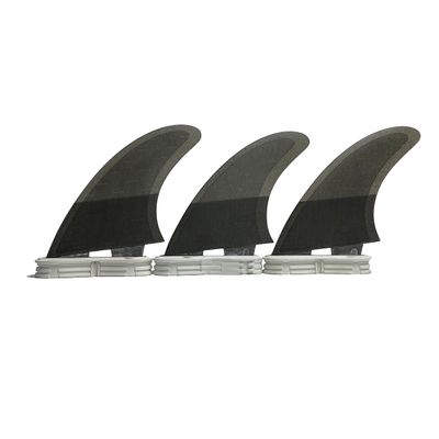 bohally Fiberglass+Honeycomb Surfboard Fin (3) Glass Flex Thruster Surf Fin Style G7 - Tri Fin Thruster Set Surfboard fins Size L fins